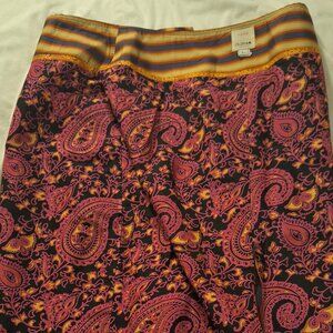 Todd Oldham silk skirt size large vintage 1993